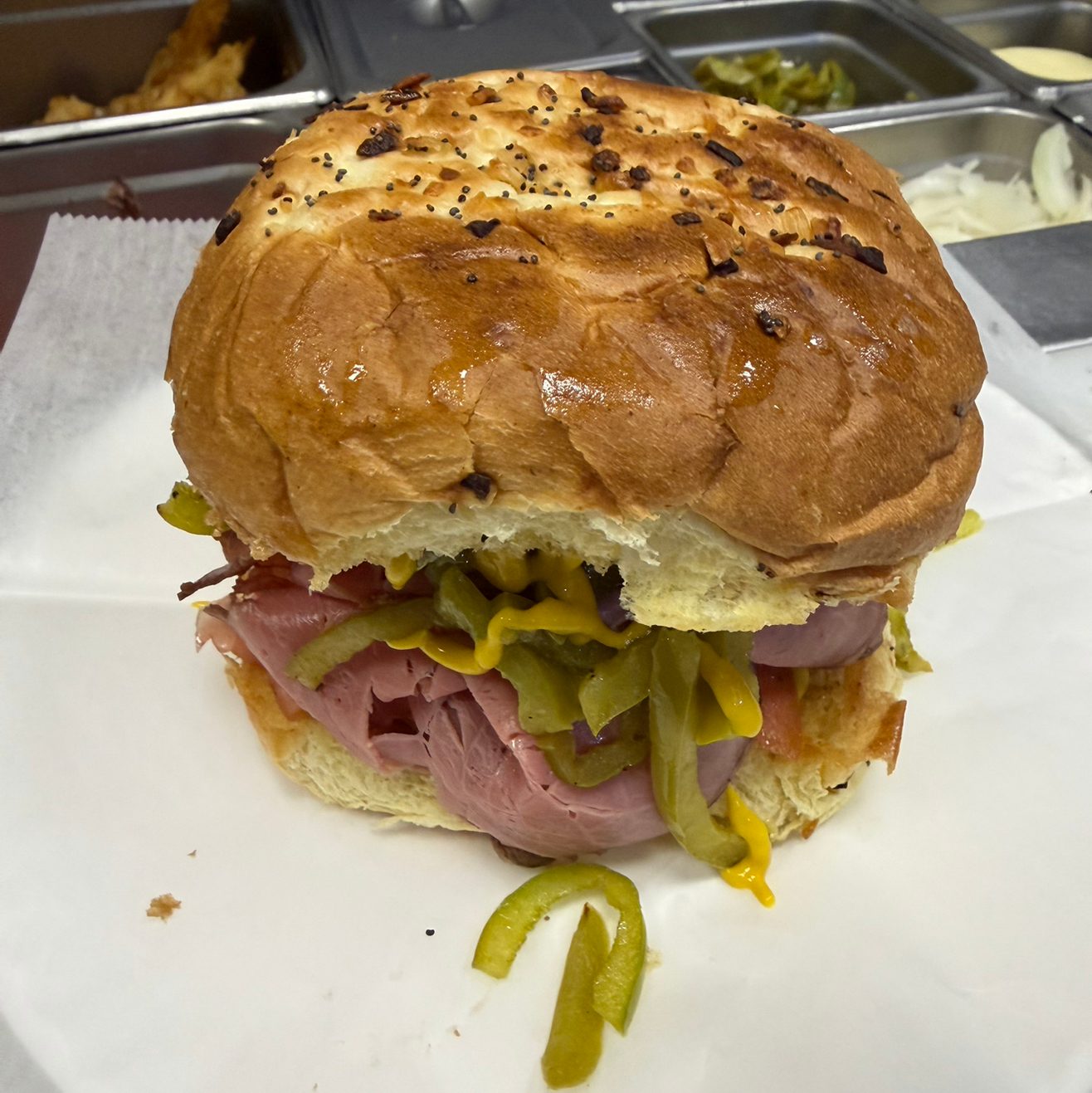 Roast Beef Sandwich.