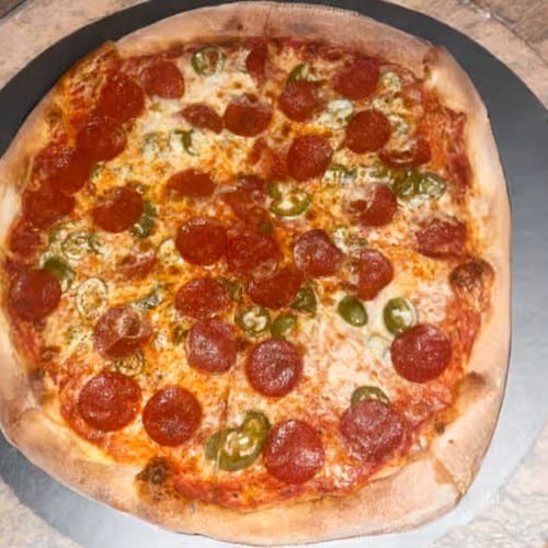 Large Thurs Cheese Pizza.