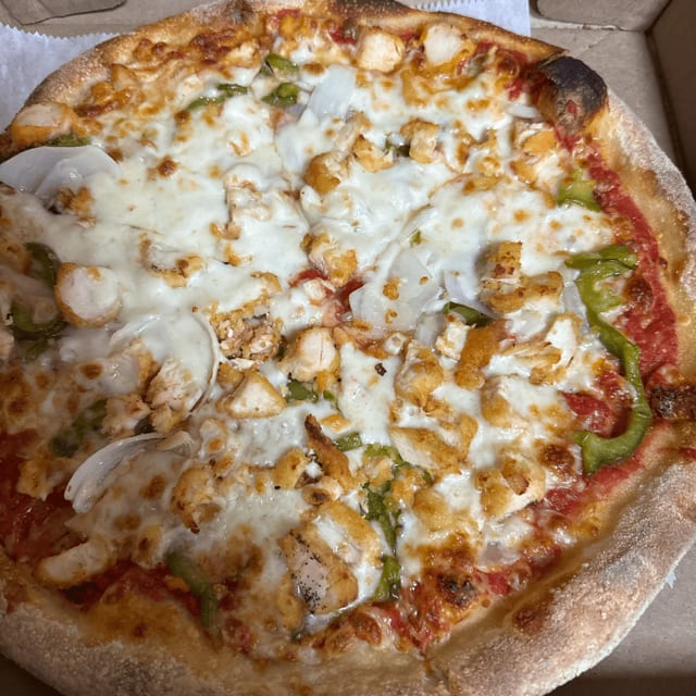 Chicken Fajita Pizza.