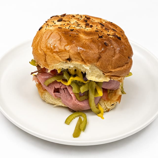 Roast Beef Sandwich.