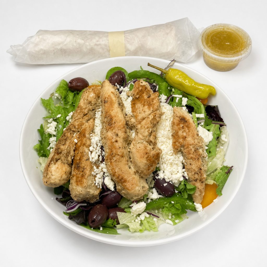 Reg Greek Salad.