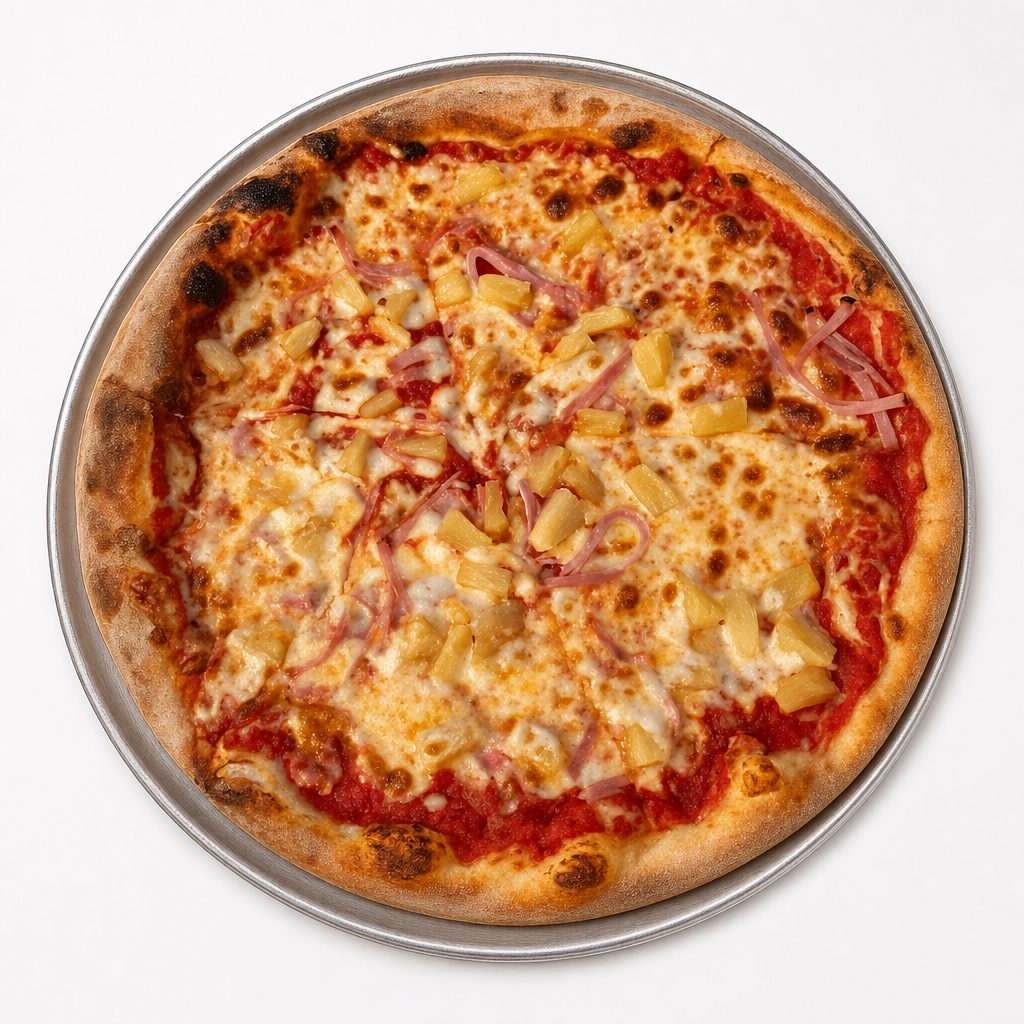 XLG Hawaiian Pizza.