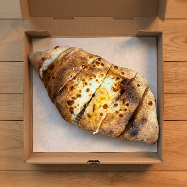 Chicken Parm Calzone.