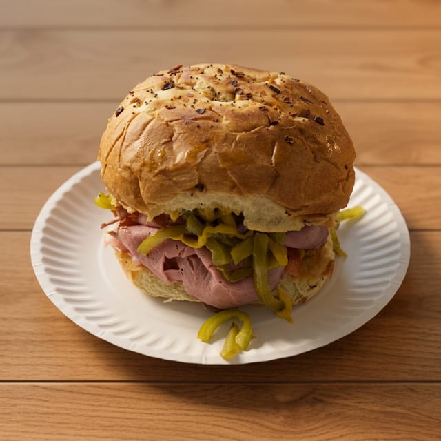 Roast Beef Sandwich.