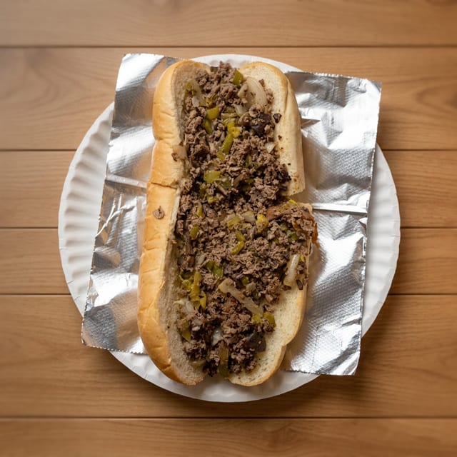 Pepper Steak Sub.