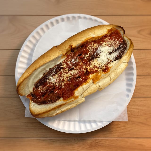 Eggplant Parm Sub.