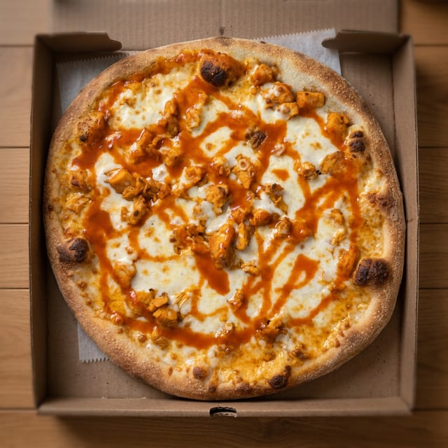 Buffalo Chicken Pizza.